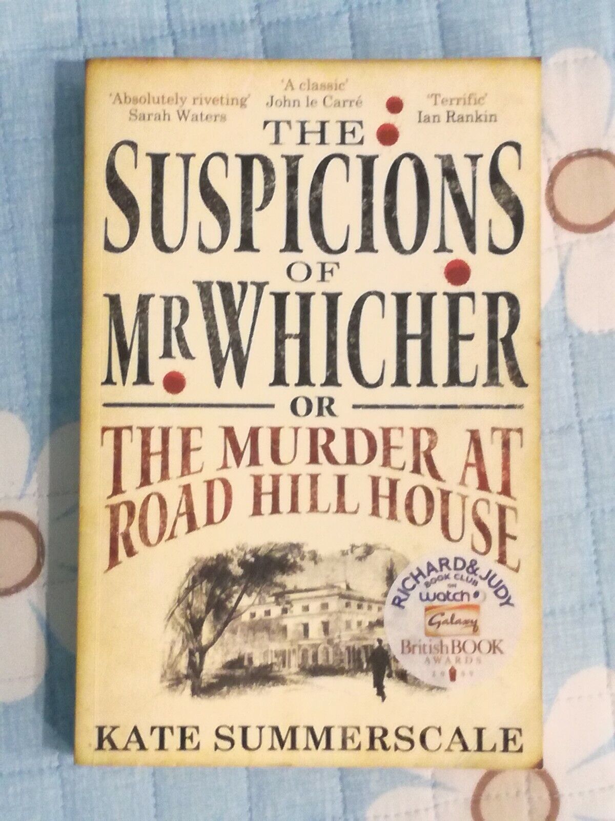The Suspicions of Mr Whicher,or,The Murder at Road Hill House di Kate Summer- SM