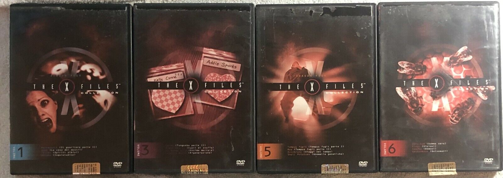 The X-Files collection stagione 4 1-3-4-5-6 DVD di Aa.vv.,  20th Century Fox