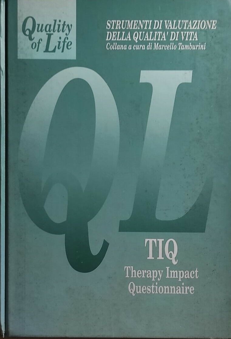 Therapy Impact Questionnaire di Aa.vv., 1993, Cilag
