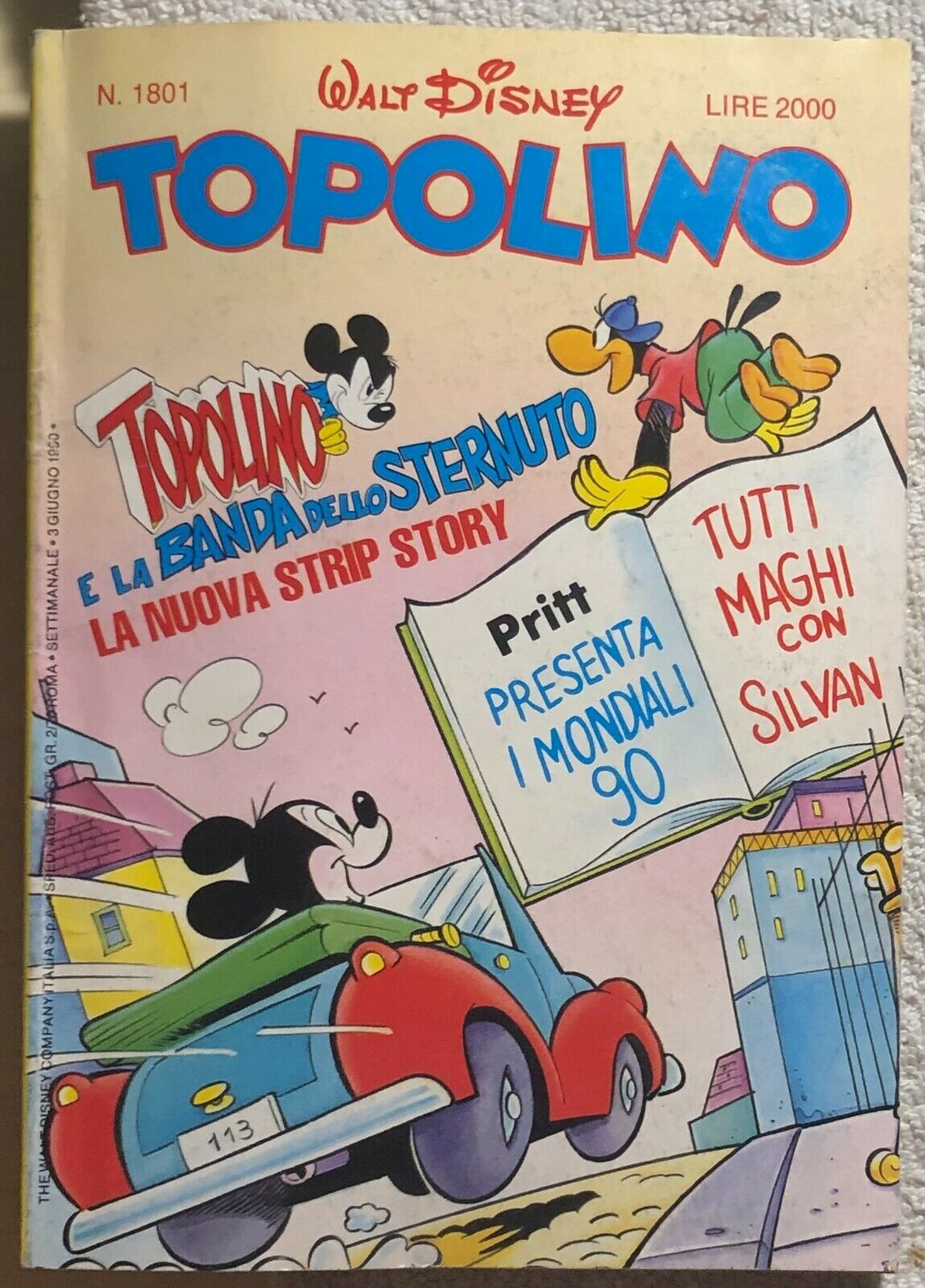 Topolino 1801 di Aa.vv.,  1990,  Walt Disney