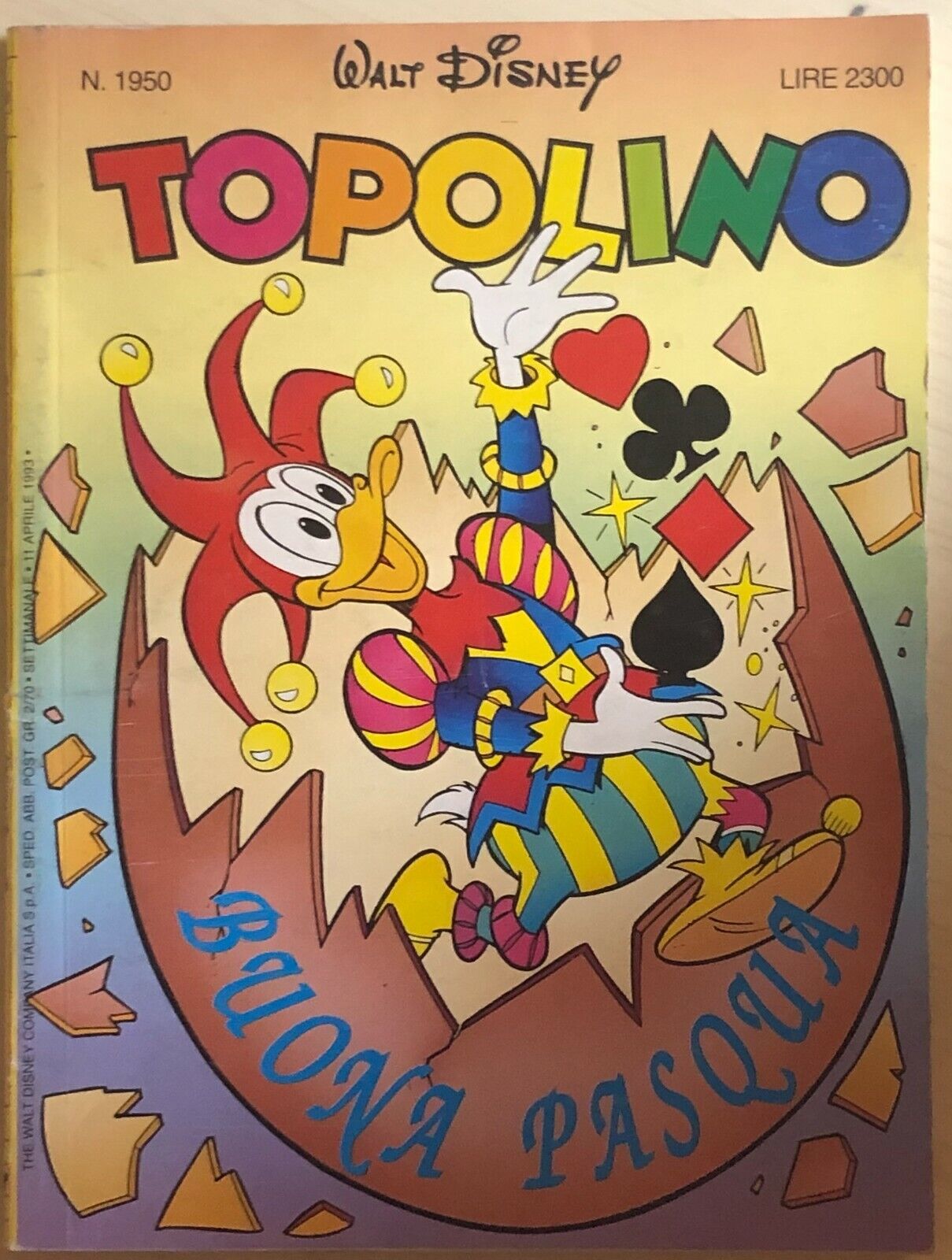 Topolino 1950 di Disney, 1993, Panini