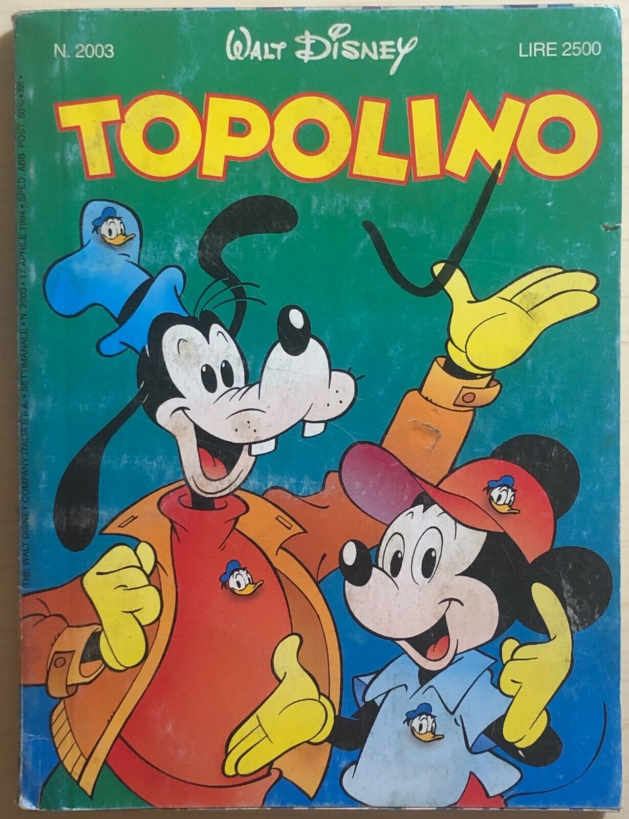 Topolino 2003 di Disney, 1994, Panini
