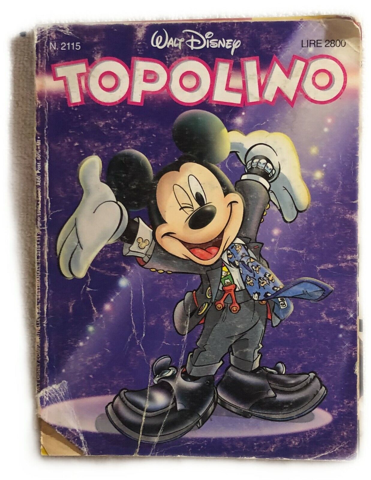 Topolino 2115 di Aa.vv.,  1996,  Walt Disney