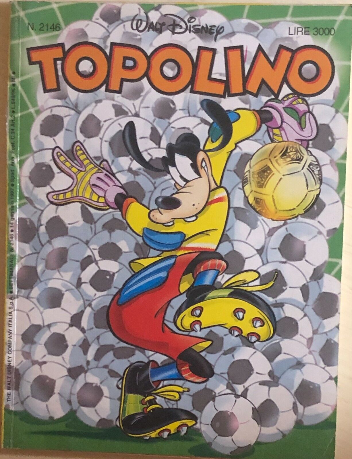 Topolino 2146 di Disney, 1997, Panini