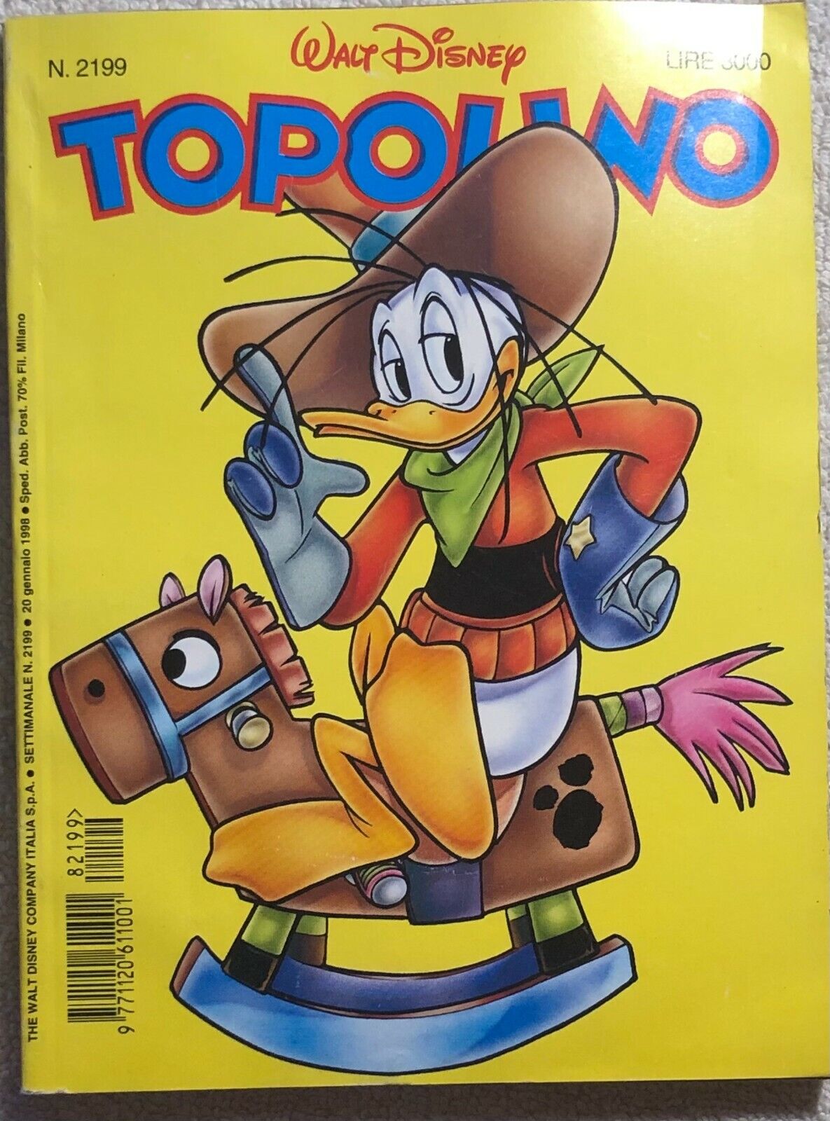 Topolino 2199 di Aa.vv.,  1998,  Walt Disney