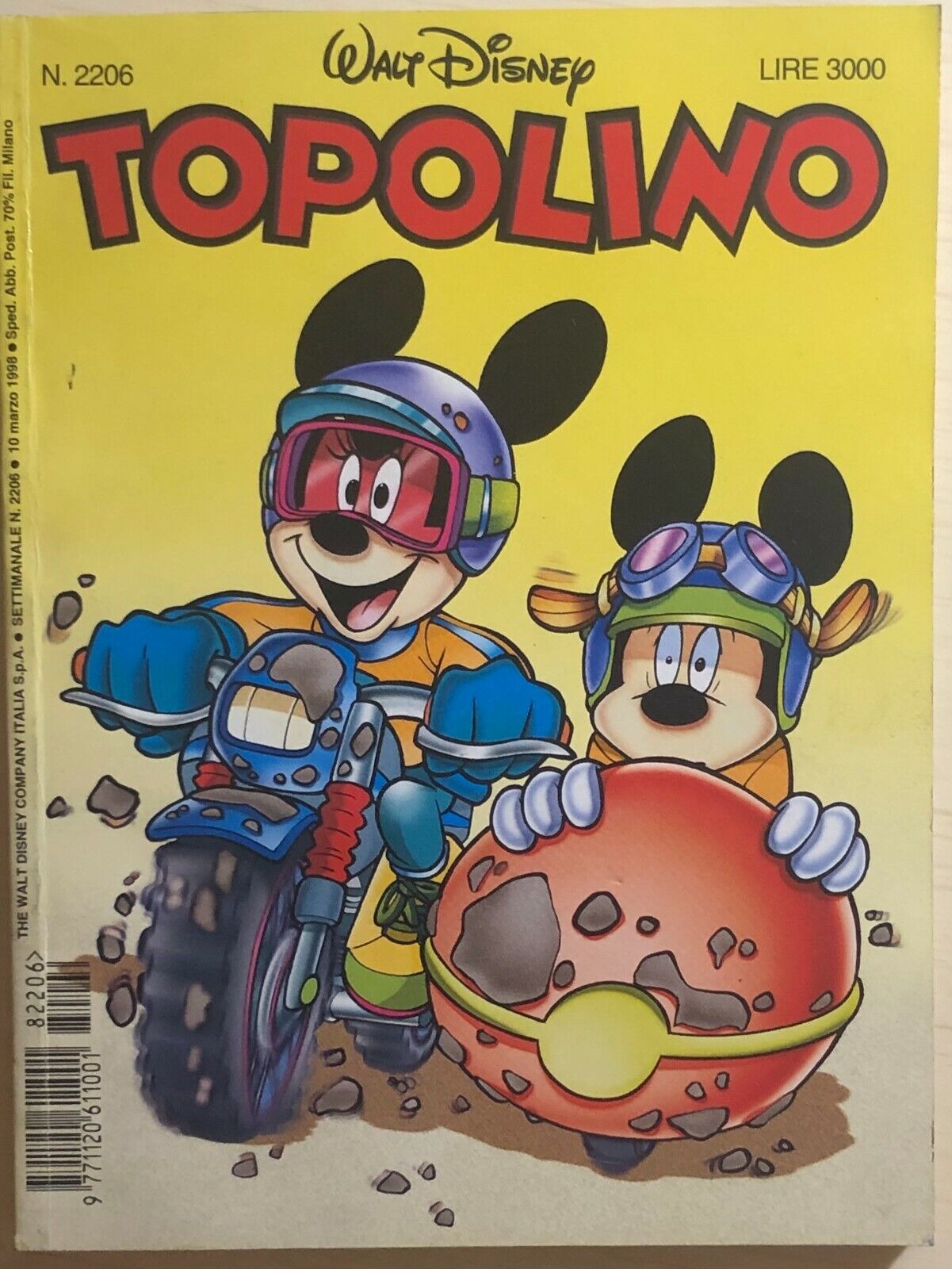 Topolino 2206 di Disney, 1998, Panini