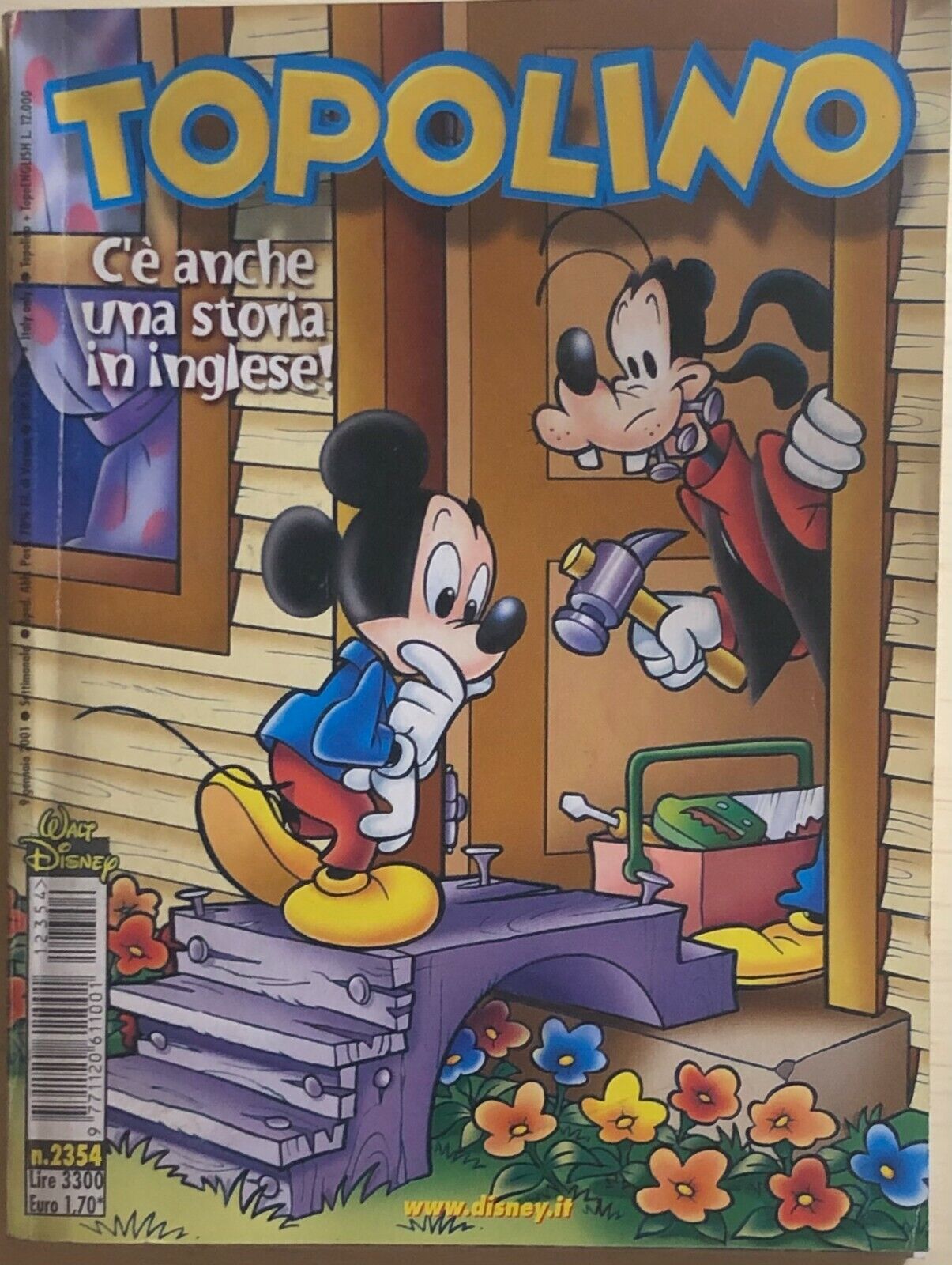 Topolino 2354 di Disney, 2001, Panini
