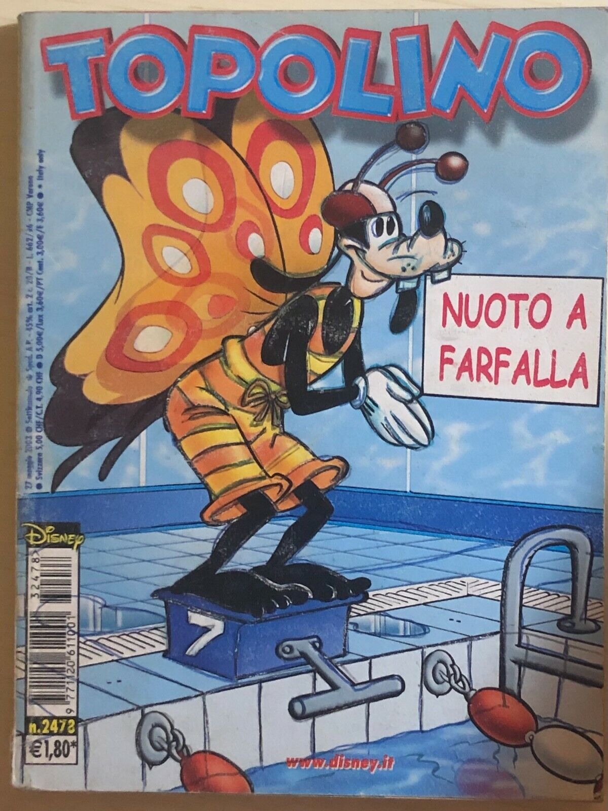Topolino 2478 di Disney, 2003, Panini