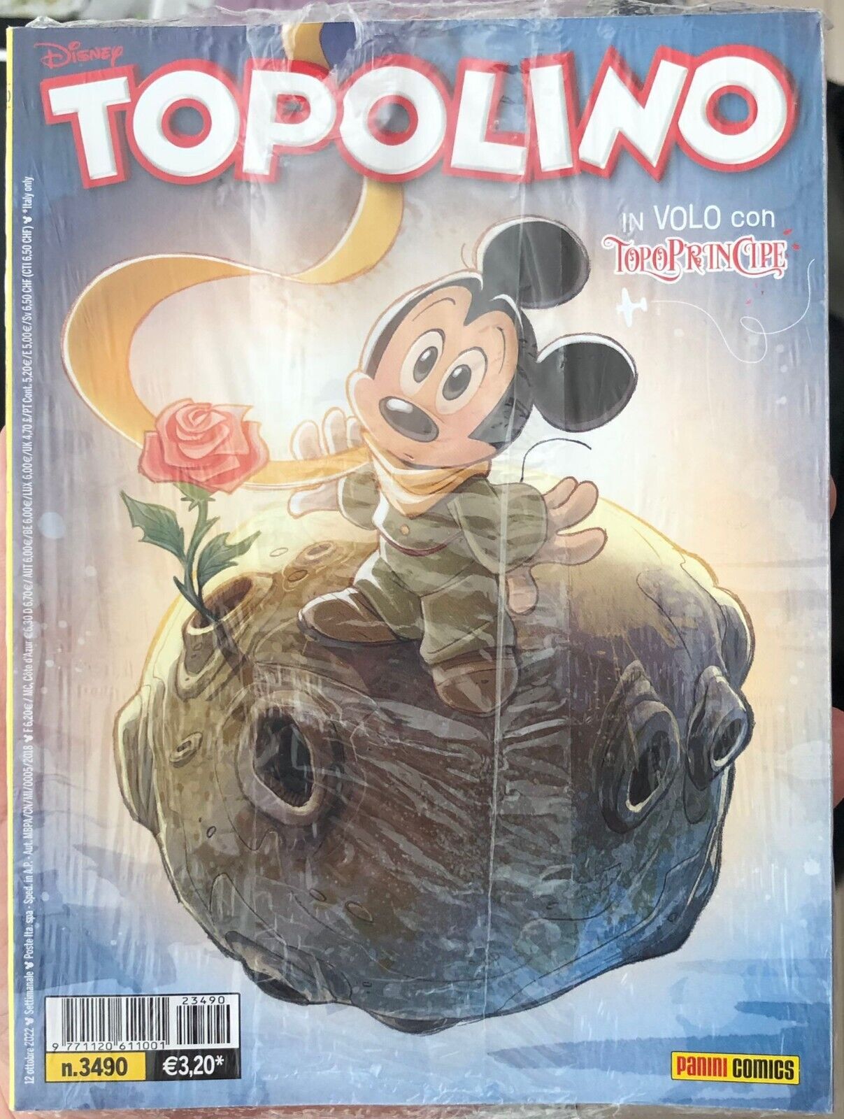 Topolino 3490 BLISTERATO  di Walt Disney, 2022, Panini Comics