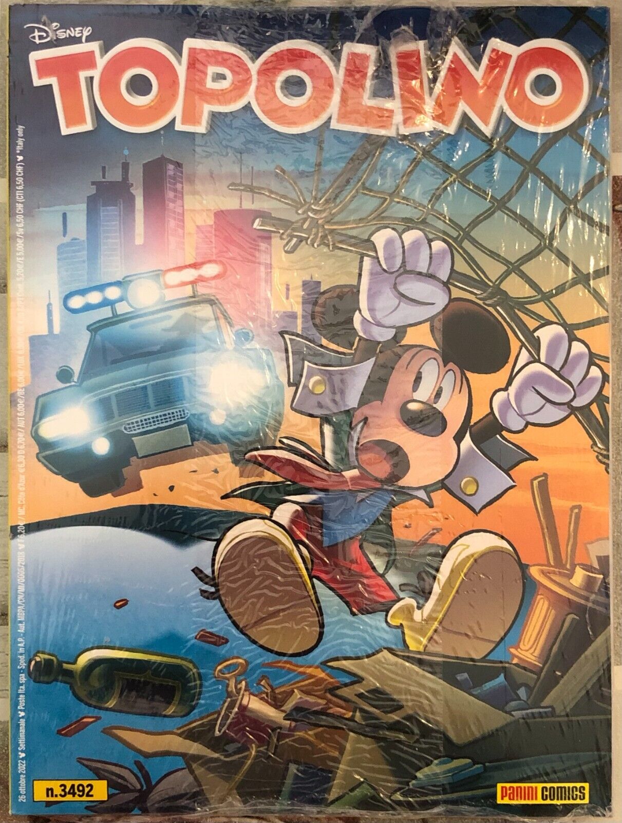 Topolino 3492 BLISTERATO di Walt Disney, 2022, Panini Comics
