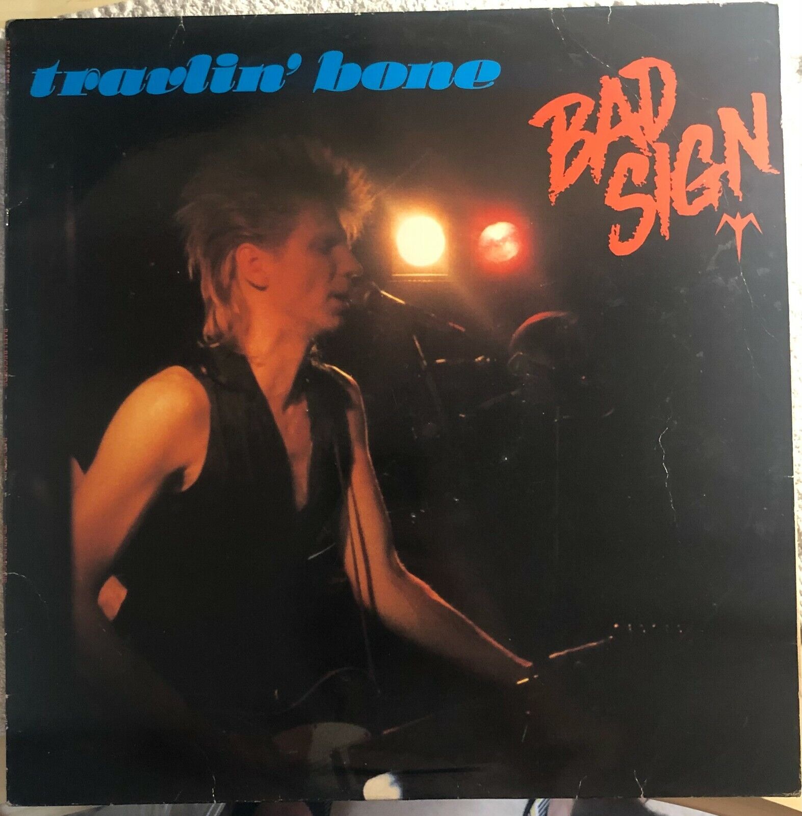 Travlin? bone VINILE di Bad Sign,  1985,  Rafu Records