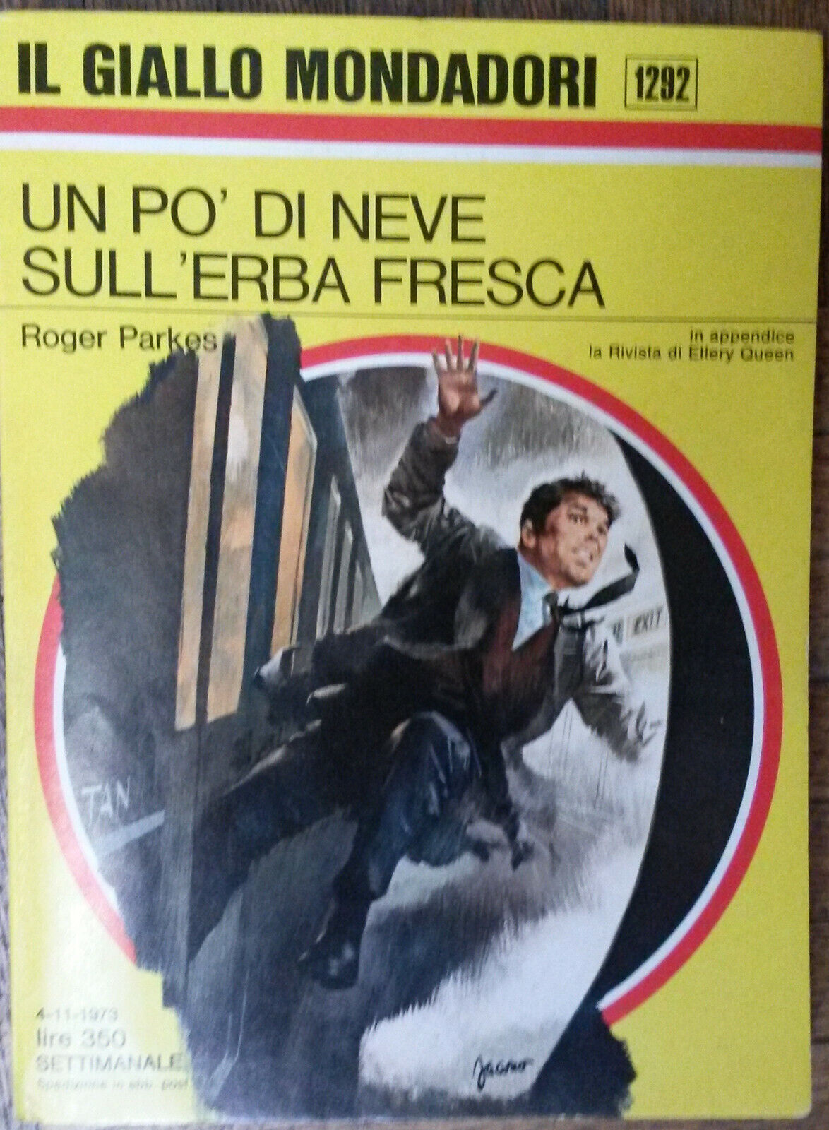 Un po? di neve sulL'erba fresca - Roger Parkes - Arnoldo Mondadori Editore,1973 