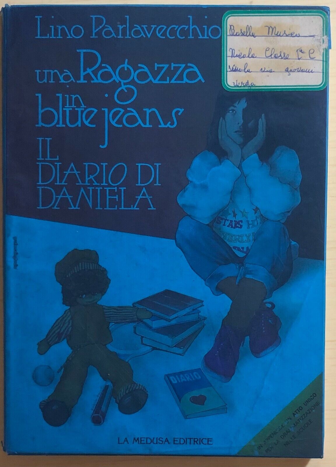 Una ragazza in blue jeans di Lino Parlavecchio, 1988, La Medusa Editrice