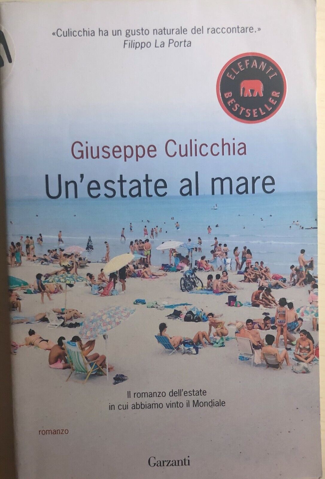 Un?estate al mare di Giuseppe Culicchia, 2009, Garzanti