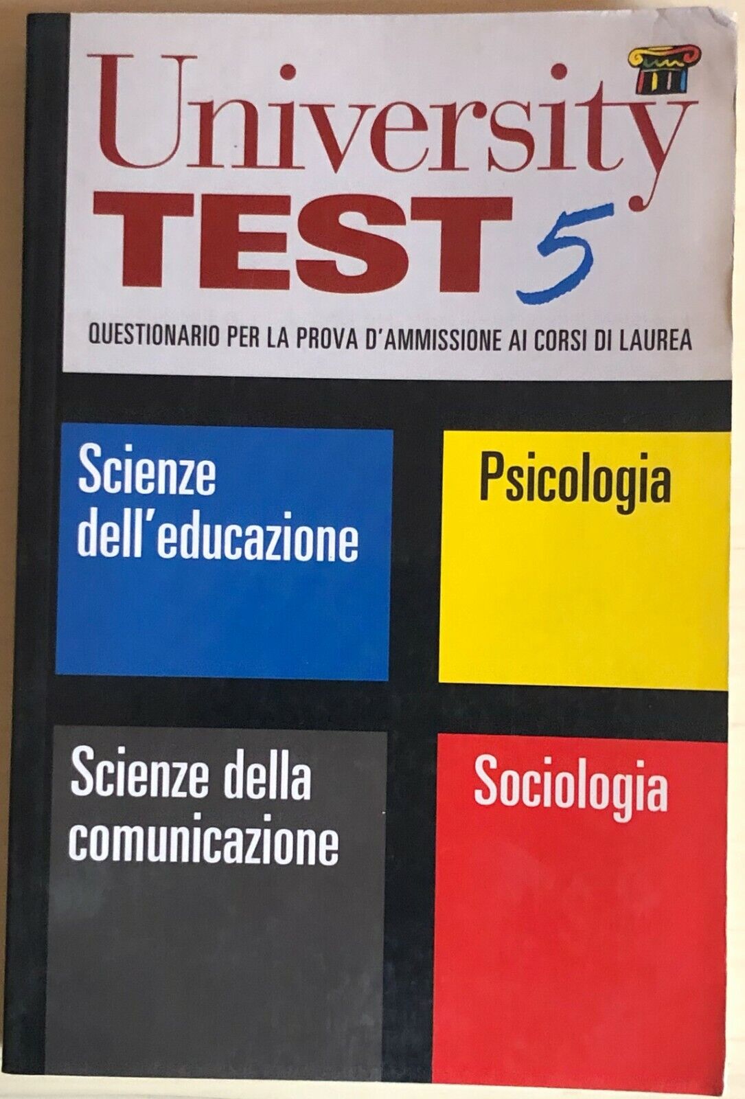 University test 5 di AA.VV., 1999, Raffaello Cortina Editore