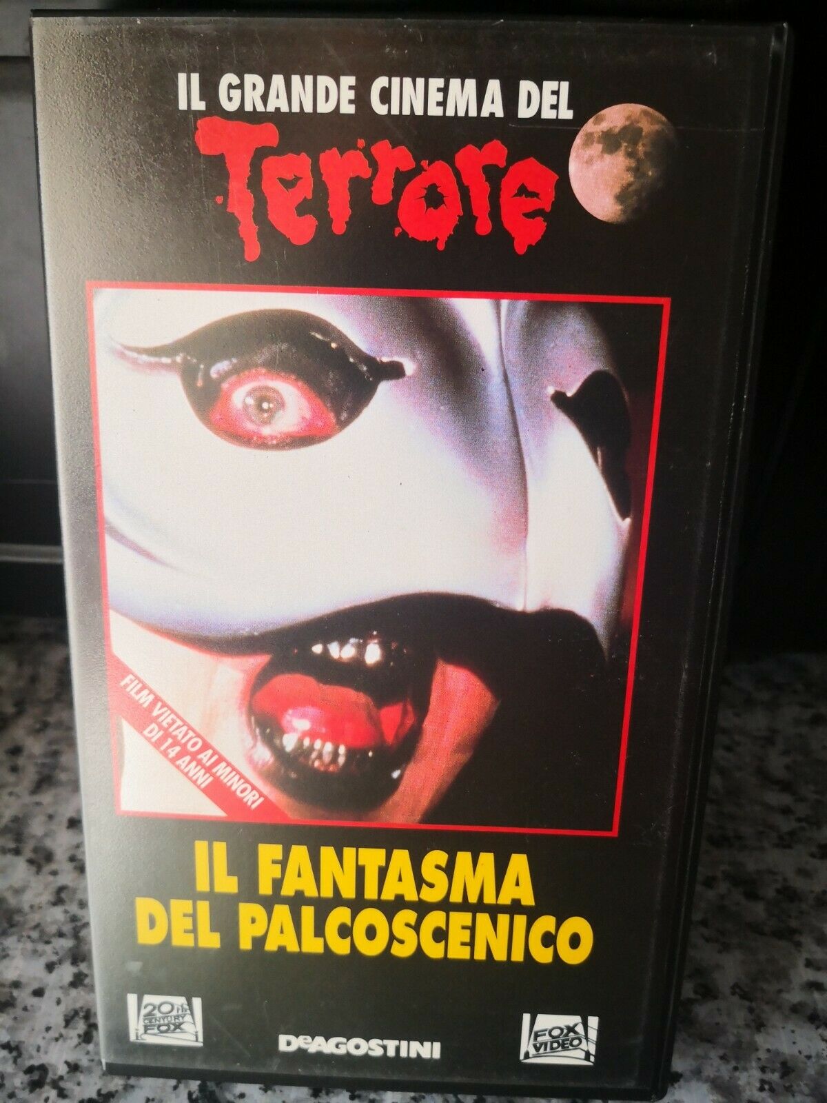 VHS  IL FANTASMA DEL PALCOSCENICO - 1994 - DeAgostini -F