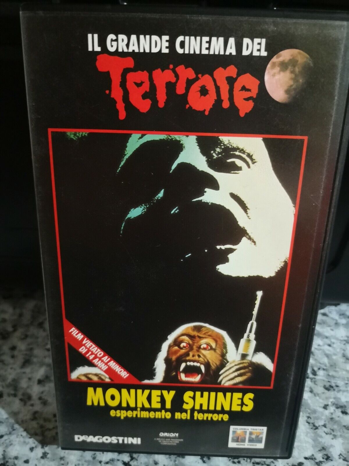 VHS MONKEY SHINES ESPERIMENTO NEL TERRORE 1994 - F