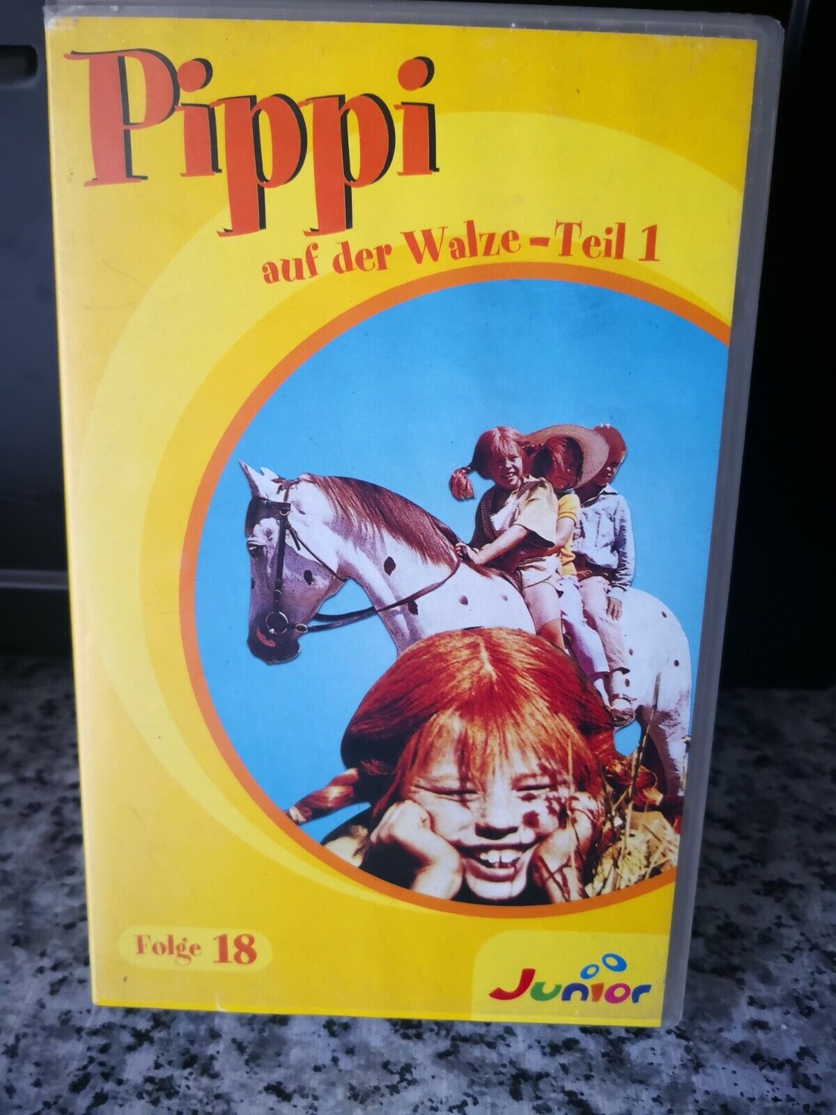 VHS film-PIPPI CALZELUNGHE su del tamburo 1 - 1968 - Junior -F