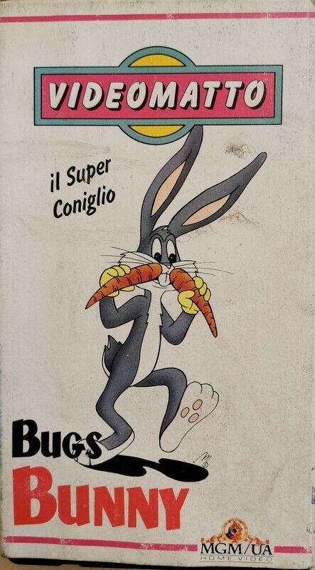 VIDEOMATTO - il Super Coniglio Bugs Bunny - VHS