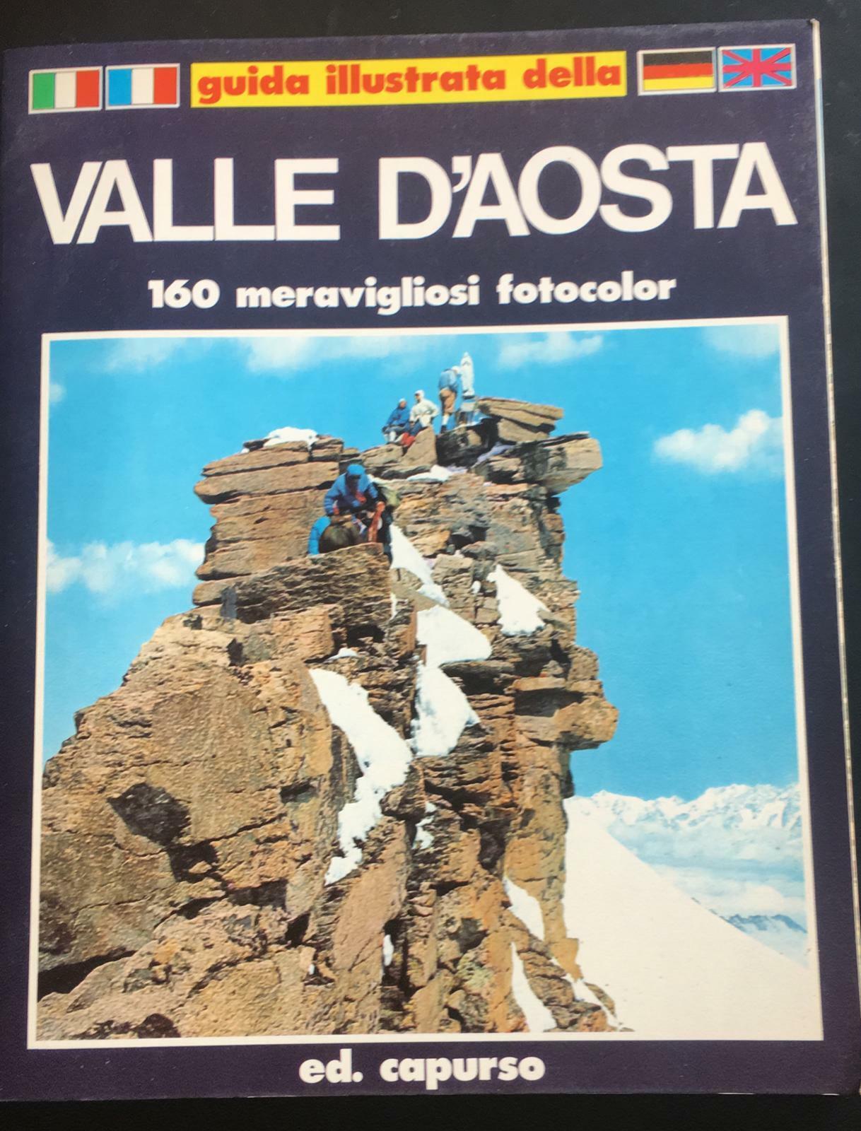 Valle d'Aosta 160 meravigliosi fotocolor - Giovanni Capurso,  1980,  Capurso - P
