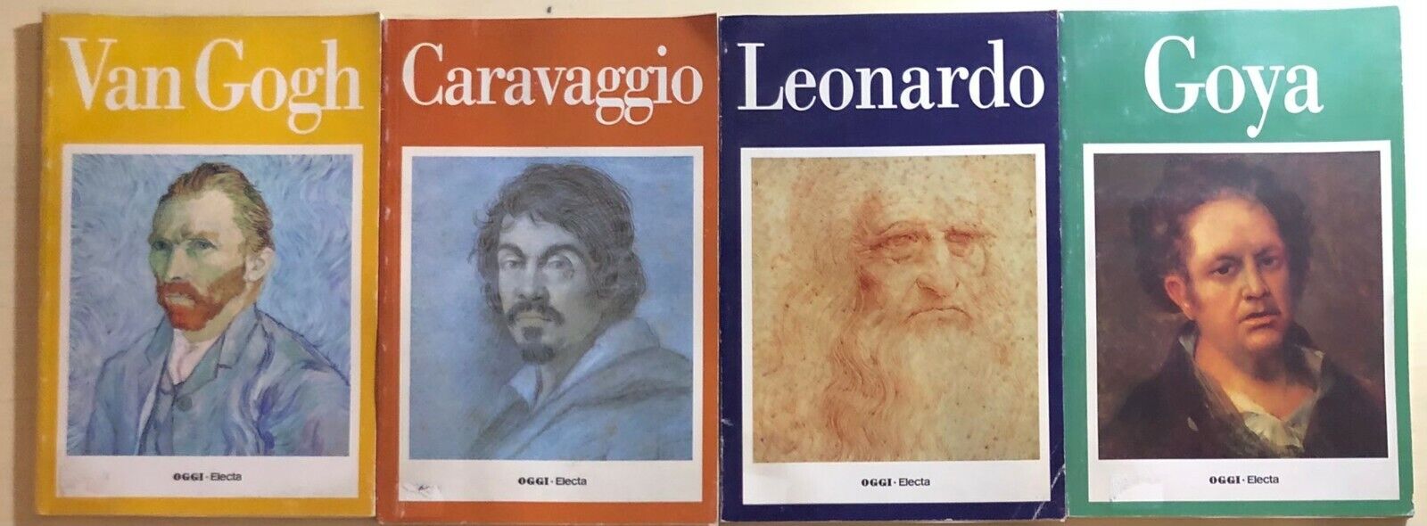 Van Gogh-Caravaggio-Leonardo-Goya di Aa.vv., 1993, Oggi Electa