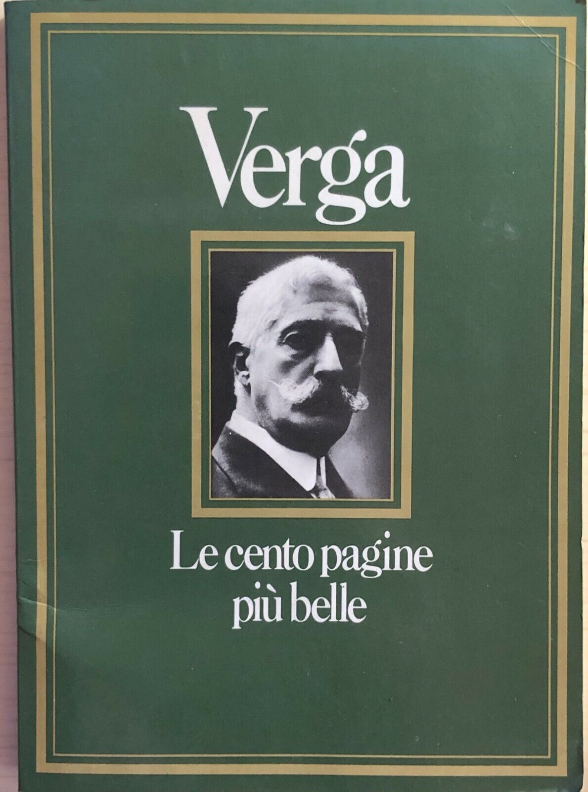 Verga le cento pagine pi? belle di Marina Pagliardi, 1981, Edizioni CDE