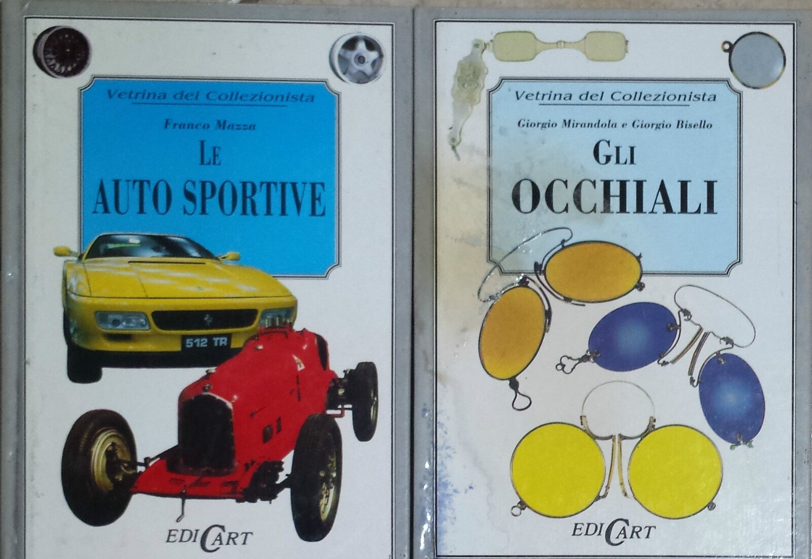 Vetrina del collezionista - Gli occhiali - Le auto sportive - - Edicart - G