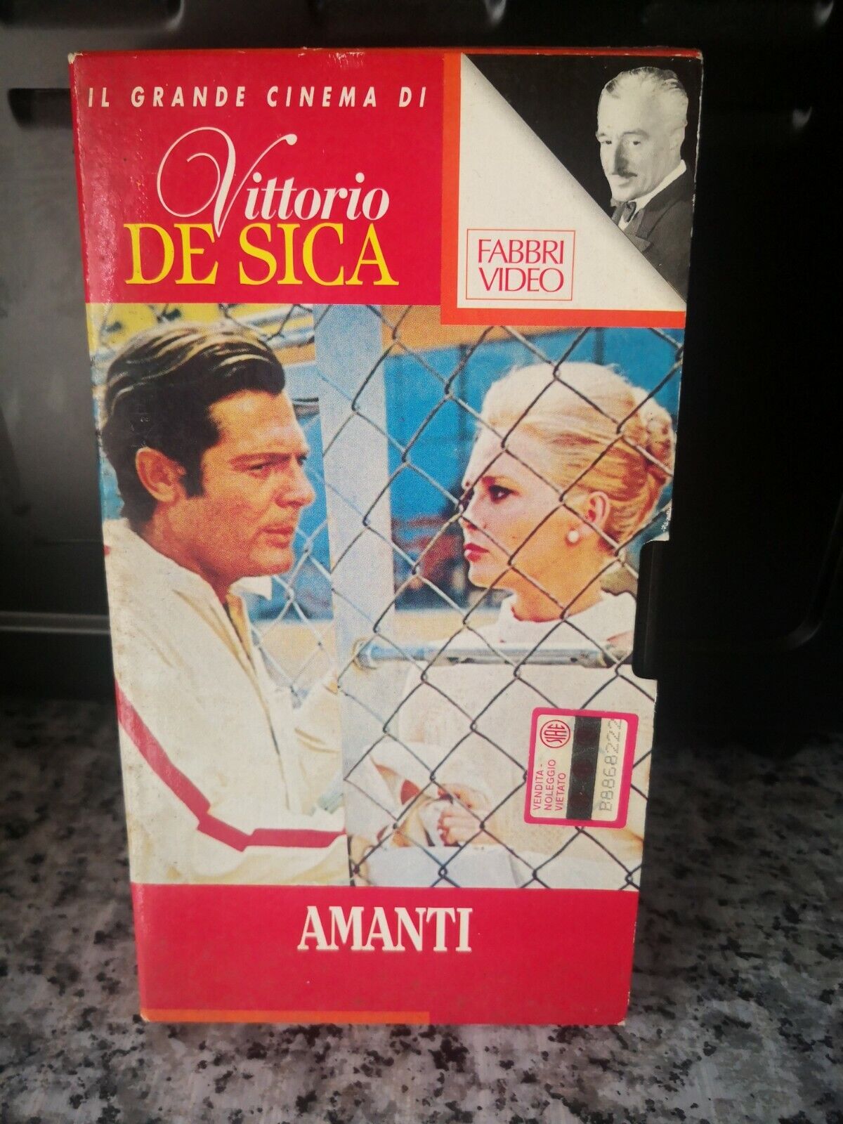 Vittorio De Sica Amanti - vhs 1995 - fabbri video -F