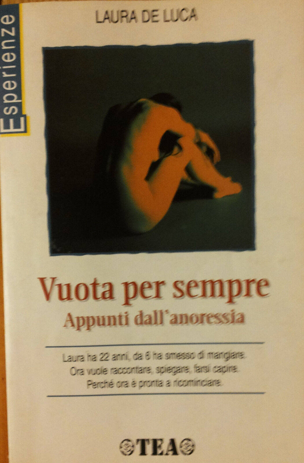 Vuota per sempre appunti dalL'anoressia - De Luca - TEA,1998 - R