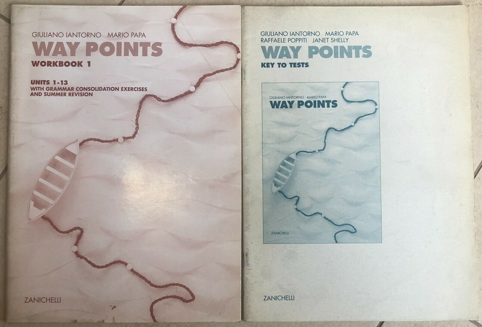 Way points Workbook 1+Key to tests di Giuliano Iantorno, Mario Papa,  2002,  Zan