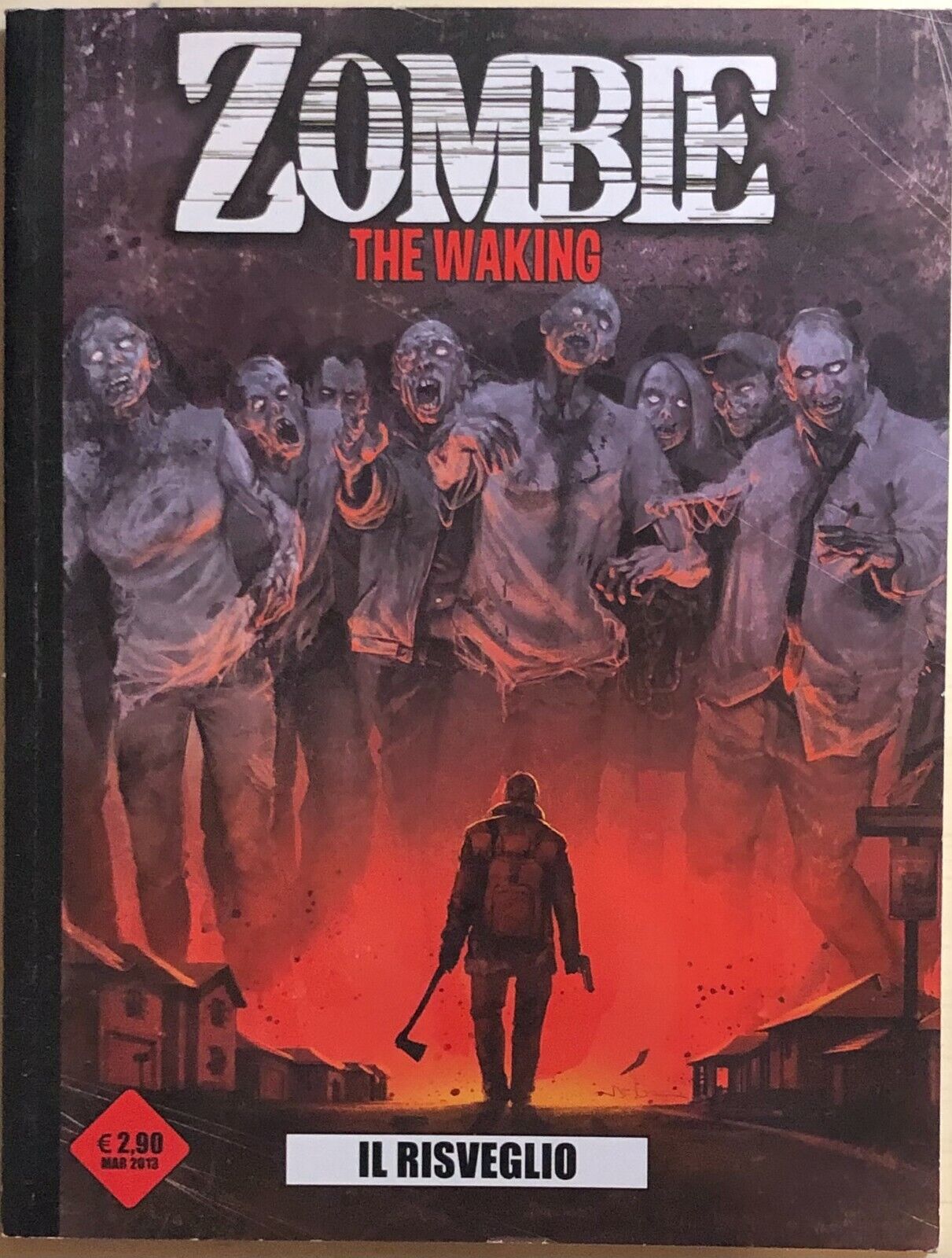Zombie the waking n. 1 di Aa.vv., 2013, 7age