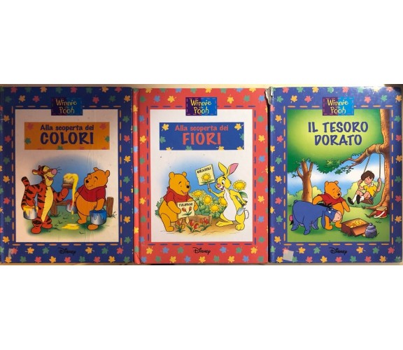 3 libri Winnie the Pooh di AA.VV., 2003, Walt Disney