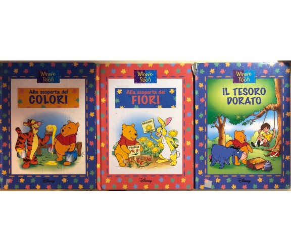 3 libri Winnie the Pooh di AA.VV., 2003, Walt Disney