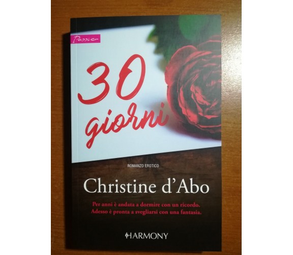 30 Giorni - Christine d'Abo - Harmony - 2017 - M