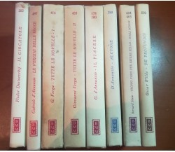 8 Volumi Biblioteca Moderna Mondadori - AA.VV. - Mondadori - 1957 - M