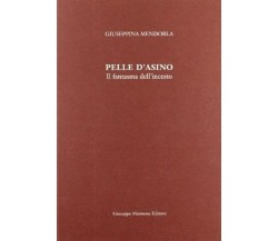 9788877513144 PELLE D'ASINO. IL FANTASMA DELL'INCESTO. GIUSEPPINA MENDORLA