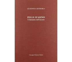 9788877513144 PELLE D'ASINO. IL FANTASMA DELL'INCESTO. GIUSEPPINA MENDORLA