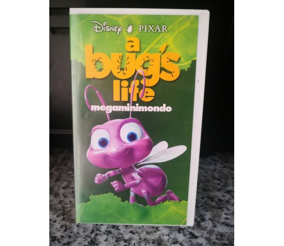 A bug's life - megaminimondo - vhs - 1999 - Disney -F