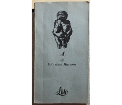 A. di Giovanni Mariotti,  1974,  Franco Maria Ricci Editore