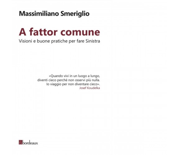 A fattor comune. Visioni e buone pratiche per fare sinistra di Massimiliano Sme