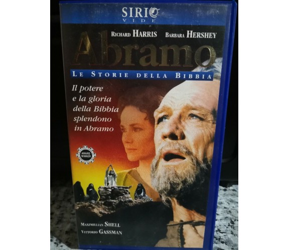 Abramo , le storie della Bibbia , Vhs - 2000 -Sirio Vide -F