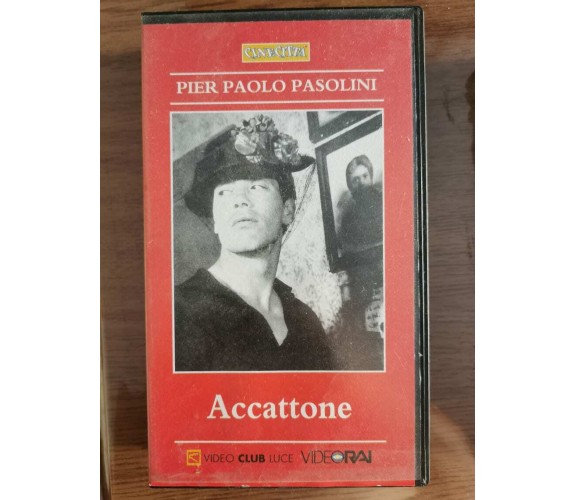 Accattone - P. Paolo Pasolini - Video club luce - 1961 - VHS - AR