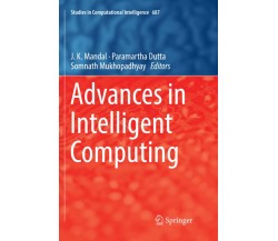 Advances in Intelligent Computing - J. K. Mandal  - Springer, 2018