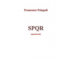 Agenda Romana	 di Francesco Polopoli,  2018,  Youcanprint
