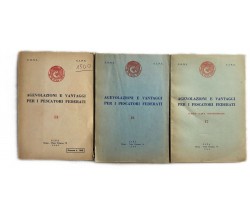 Agevolazioni e vantaggi per i pescatori federati 13-16-17 di Coni,  1965,  Fips