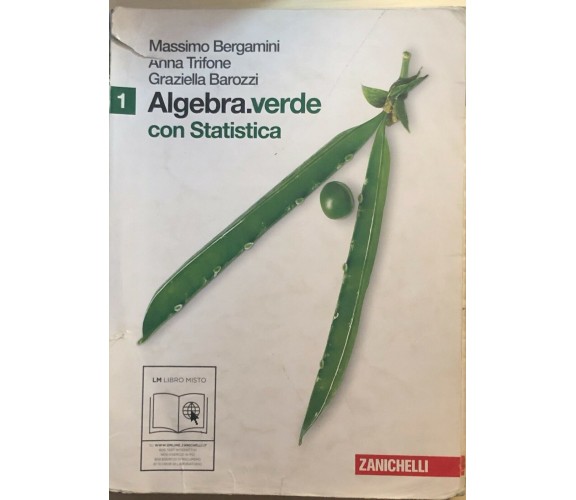 Algebra verde con statistica di AA.VV., 2011, Zanichelli
