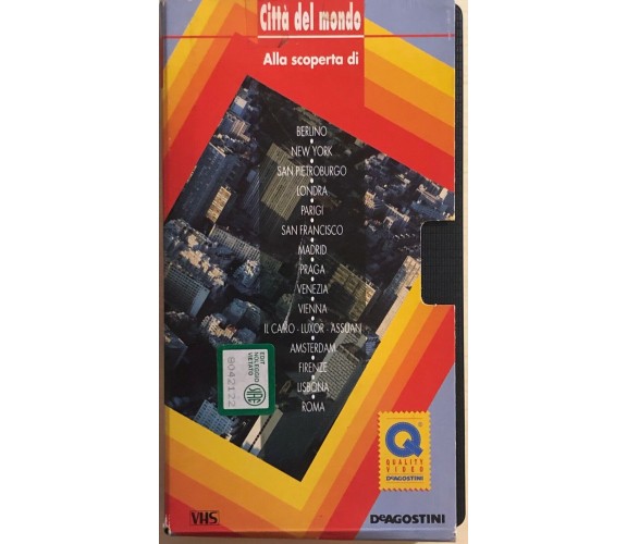 Alla scoperta di città del mondo VHS di Deagostini, 1997
