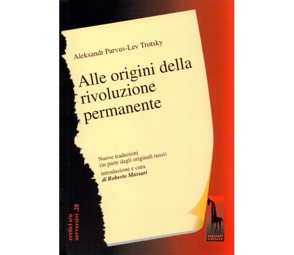 Alle origini della Rivoluzione permanente di Aleksandr L’Vovic Parvus, Lev Trots