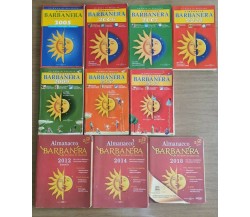 Almanacco Barbanera 9 volumi - AA. VV. - Editoriale Campi - AR