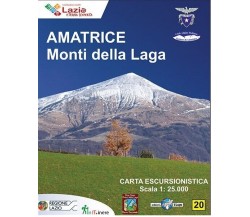 Amatrice e Monti della Laga. Carta escursionistica 1:25.000	 di Aa.vv., 2018, 